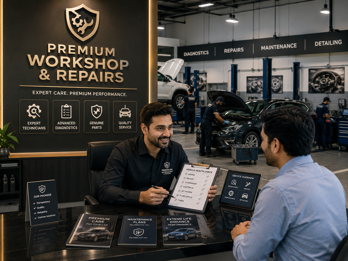 Premium Workshop & Repairs